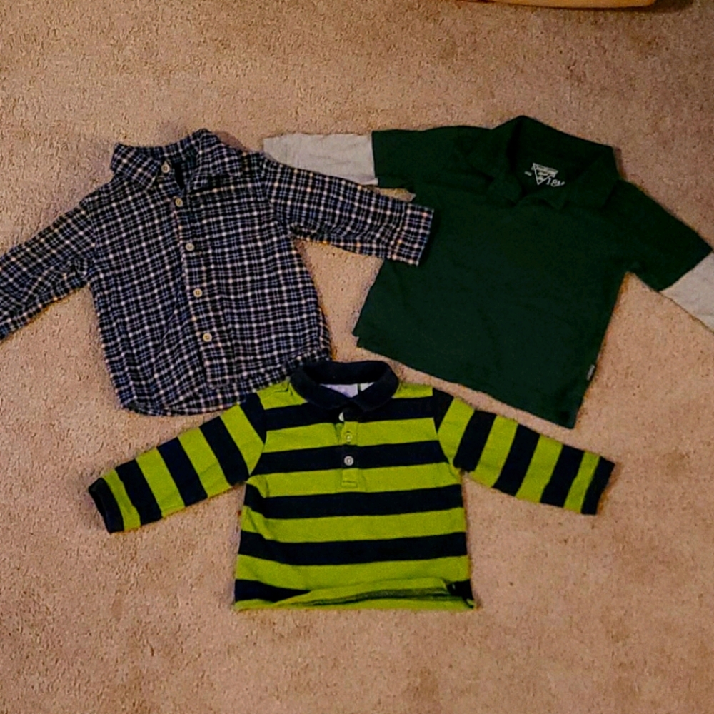 18mth Collared shirt lot